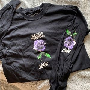 Broken promises long sleeve shirt